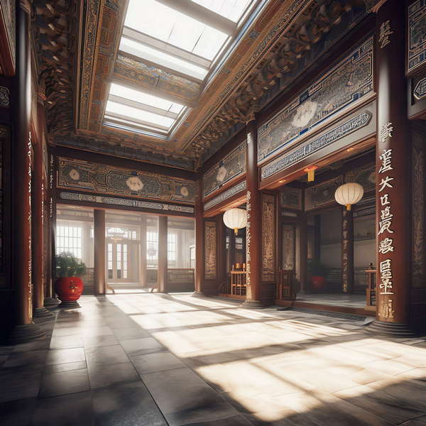 图片[6]-全球设计案例智能库_OJBKAI.COM中式酒店大堂Midjourney灵感图库-_设计智库－全球设计案例智能库_OJBKAI.COM-全球设计案例智能库_OJBKAI.COM设计智库