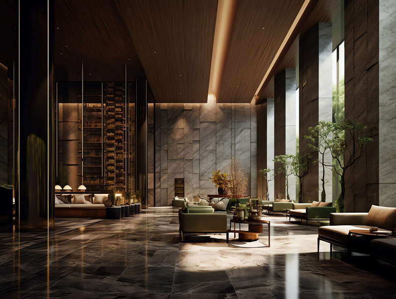 图片[32]-全球设计案例智能库_OJBKAI.COM新中式酒店大堂Midjourney灵感图库-_设计智库－全球设计案例智能库_OJBKAI.COM-全球设计案例智能库_OJBKAI.COM设计智库
