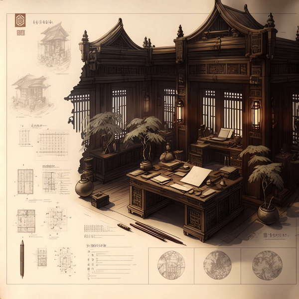 图片[41]-全球设计案例智能库_OJBKAI.COM中式古建筑效果图Midjourney灵感图库-_设计智库－全球设计案例智能库_OJBKAI.COM-全球设计案例智能库_OJBKAI.COM设计智库