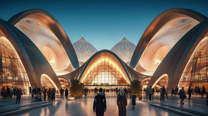 图片[18]-全球设计案例智能库_OJBKAI.COM科技时尚感高铁站Midjourney灵感图库-_设计智库－全球设计案例智能库_OJBKAI.COM-全球设计案例智能库_OJBKAI.COM设计智库
