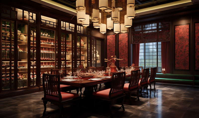 图片[32]-全球设计案例智能库_OJBKAI.COM高端会所餐厅包厢Midjourney灵感图库-_设计智库－全球设计案例智能库_OJBKAI.COM-全球设计案例智能库_OJBKAI.COM设计智库