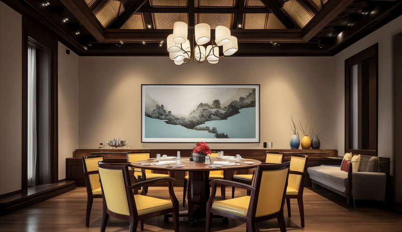 图片[32]-全球设计案例智能库_OJBKAI.COM包厢包间中式餐厅Midjourney灵感图库-_设计智库－全球设计案例智能库_OJBKAI.COM-全球设计案例智能库_OJBKAI.COM设计智库