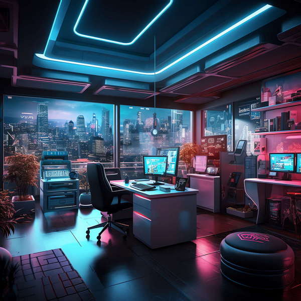 图片[32]-全球设计案例智能库_OJBKAI.COM赛博朋克风霓虹灯设计独立办公室_Midjourney灵感图库-_设计智库－全球设计案例智能库_OJBKAI.COM-全球设计案例智能库_OJBKAI.COM设计智库