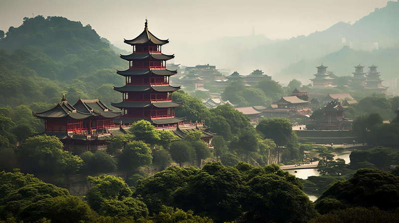 图片[36]-全球设计案例智能库_OJBKAI.COM古建筑寺庙Midjourney灵感图库-_设计智库－全球设计案例智能库_OJBKAI.COM-全球设计案例智能库_OJBKAI.COM设计智库