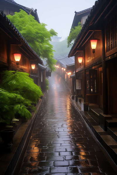 图片[26]-全球设计案例智能库_OJBKAI.COM意境江南小镇Midjourney灵感图库-_设计智库－全球设计案例智能库_OJBKAI.COM-全球设计案例智能库_OJBKAI.COM设计智库