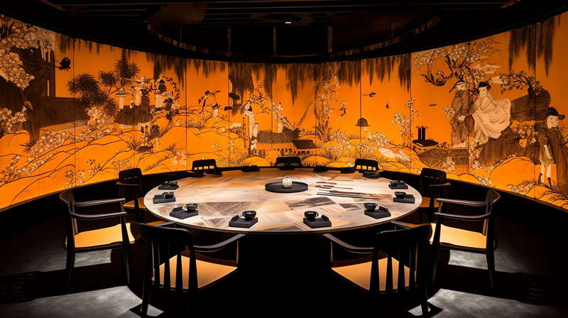 图片[36]-全球设计案例智能库_OJBKAI.COM高端会所餐厅包厢Midjourney灵感图库-_设计智库－全球设计案例智能库_OJBKAI.COM-全球设计案例智能库_OJBKAI.COM设计智库