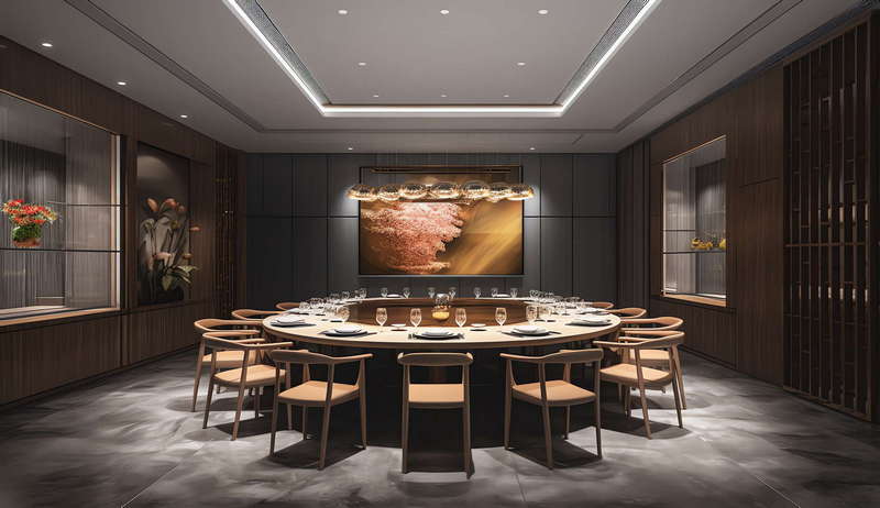 图片[31]-全球设计案例智能库_OJBKAI.COM包厢包间中式餐厅Midjourney灵感图库-_设计智库－全球设计案例智能库_OJBKAI.COM-全球设计案例智能库_OJBKAI.COM设计智库