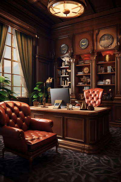 图片[18]-全球设计案例智能库_OJBKAI.COM美式风格办公桌Midjourney灵感图库-_设计智库－全球设计案例智能库_OJBKAI.COM-全球设计案例智能库_OJBKAI.COM设计智库