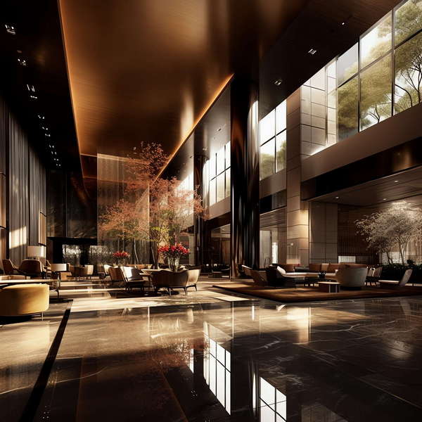 图片[27]-全球设计案例智能库_OJBKAI.COM新中式酒店大堂Midjourney灵感图库-_设计智库－全球设计案例智能库_OJBKAI.COM-全球设计案例智能库_OJBKAI.COM设计智库