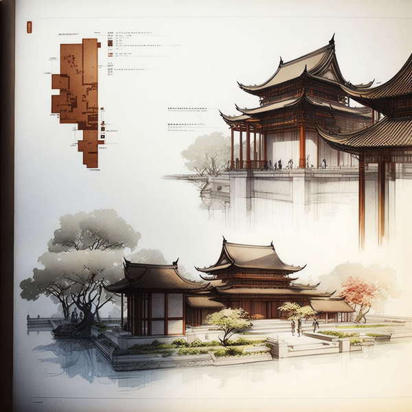 图片[18]-全球设计案例智能库_OJBKAI.COM古建筑透视图Midjourney灵感图库-_设计智库－全球设计案例智能库_OJBKAI.COM-全球设计案例智能库_OJBKAI.COM设计智库