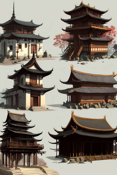 图片[26]-全球设计案例智能库_OJBKAI.COM古建设计手稿Midjourney灵感图库-_设计智库－全球设计案例智能库_OJBKAI.COM-全球设计案例智能库_OJBKAI.COM设计智库