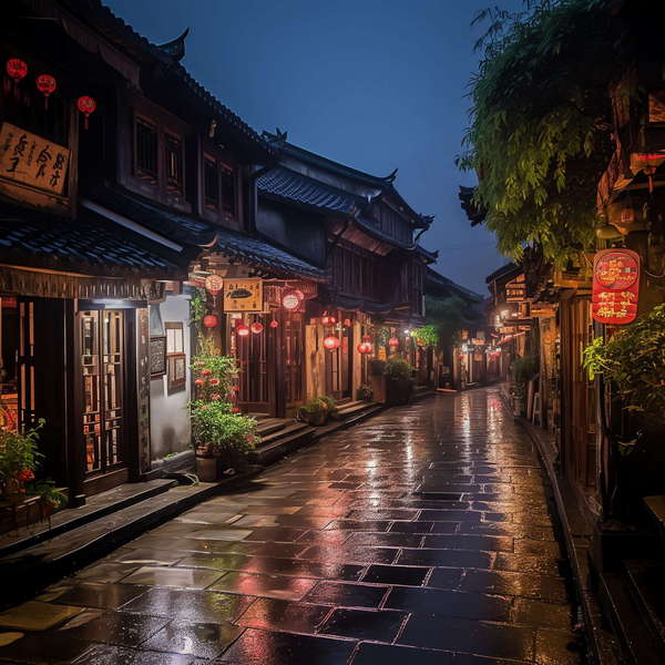 图片[17]-全球设计案例智能库_OJBKAI.COM意境江南小镇Midjourney灵感图库-_设计智库－全球设计案例智能库_OJBKAI.COM-全球设计案例智能库_OJBKAI.COM设计智库