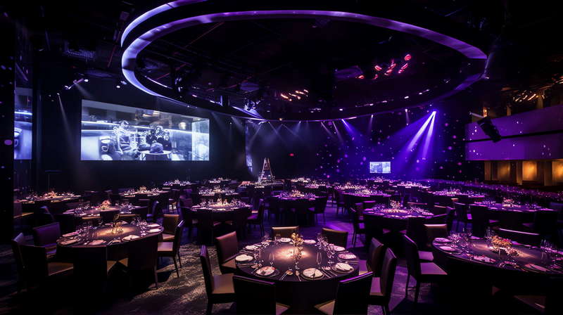 图片[2]-全球设计案例智能库_OJBKAI.COM赛博朋克风霓虹灯设计宴会厅_Midjourney灵感图库-_设计智库－全球设计案例智能库_OJBKAI.COM-全球设计案例智能库_OJBKAI.COM设计智库