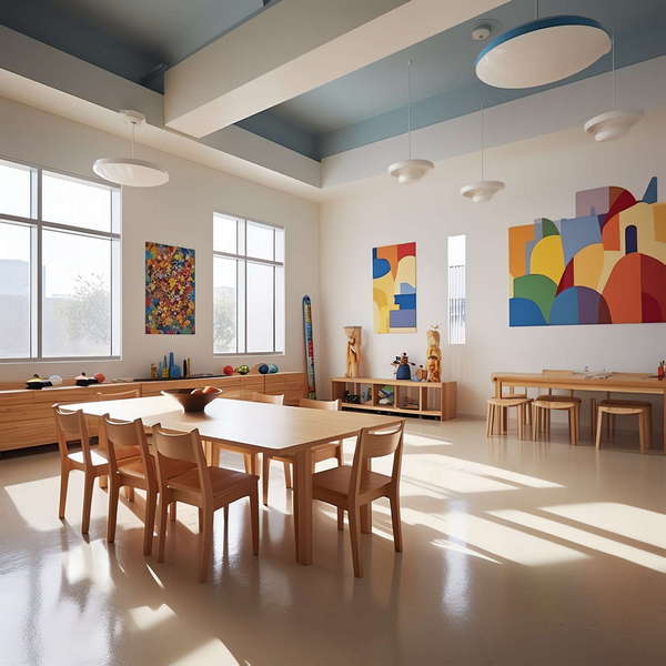 图片[3]-全球设计案例智能库_OJBKAI.COM童趣色彩幼儿园早教中心Midjourney灵感图库-_设计智库－全球设计案例智能库_OJBKAI.COM-全球设计案例智能库_OJBKAI.COM设计智库