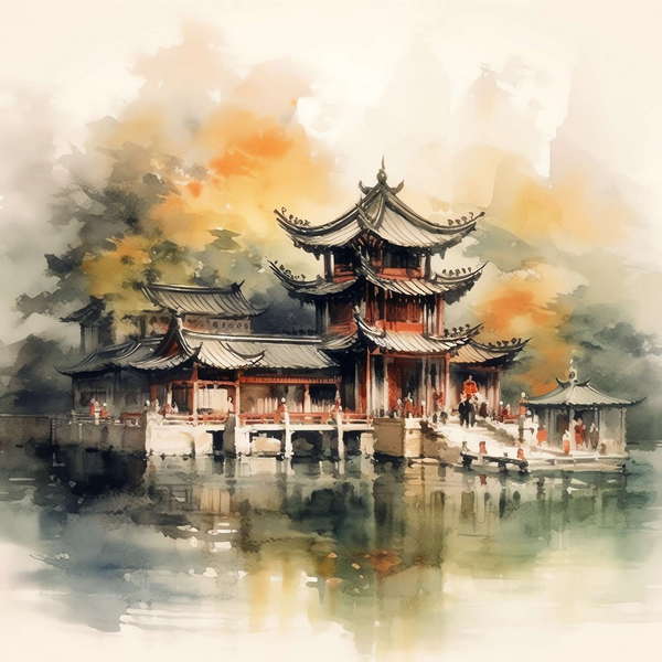 图片[11]-全球设计案例智能库_OJBKAI.COM中国古建草图Midjourney灵感图库-_设计智库－全球设计案例智能库_OJBKAI.COM-全球设计案例智能库_OJBKAI.COM设计智库