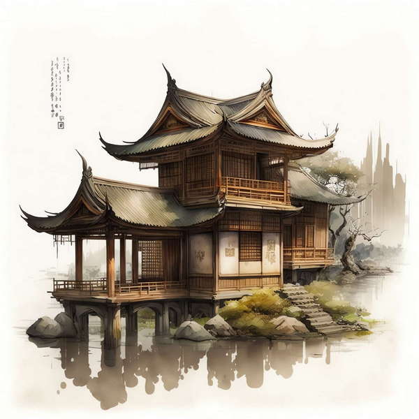 图片[28]-全球设计案例智能库_OJBKAI.COM古建设计手稿Midjourney灵感图库-_设计智库－全球设计案例智能库_OJBKAI.COM-全球设计案例智能库_OJBKAI.COM设计智库