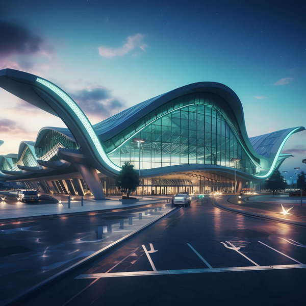 图片[2]-全球设计案例智能库_OJBKAI.COM科技未来感机场_Midjourney灵感图库-_设计智库－全球设计案例智能库_OJBKAI.COM-全球设计案例智能库_OJBKAI.COM设计智库