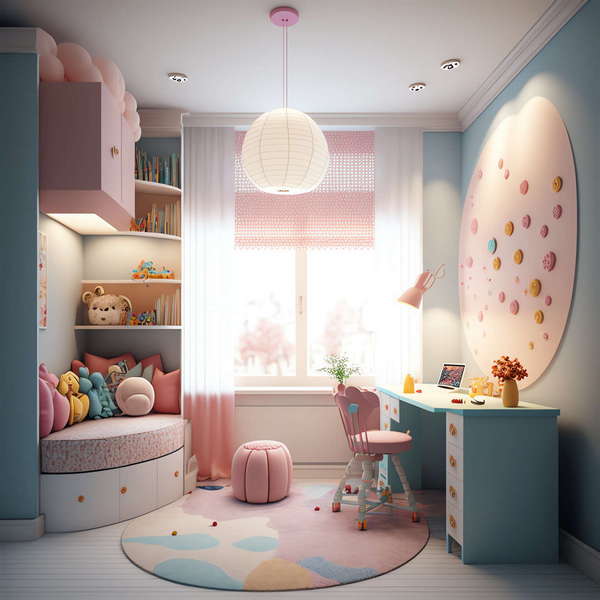 图片[3]-全球设计案例智能库_OJBKAI.COM色彩童趣女孩房2_Midjourney灵感图库-设计智库－全球设计案例智能库_OJBKAI.COM-全球设计案例智能库_OJBKAI.COM设计智库