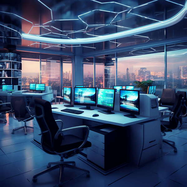 图片[27]-全球设计案例智能库_OJBKAI.COM赛博朋克风霓虹灯设计公共办公区域Midjourney灵感图库-_设计智库－全球设计案例智能库_OJBKAI.COM-全球设计案例智能库_OJBKAI.COM设计智库