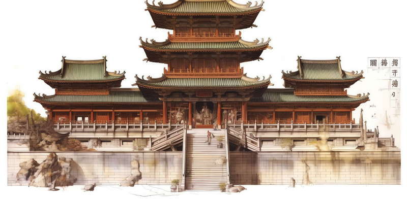 图片[21]-全球设计案例智能库_OJBKAI.COM中国古建草图Midjourney灵感图库-_设计智库－全球设计案例智能库_OJBKAI.COM-全球设计案例智能库_OJBKAI.COM设计智库