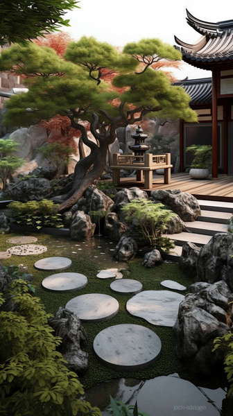 图片[2]-全球设计案例智能库_OJBKAI.COM中式园林Midjourney灵感图库-_设计智库－全球设计案例智能库_OJBKAI.COM-全球设计案例智能库_OJBKAI.COM设计智库