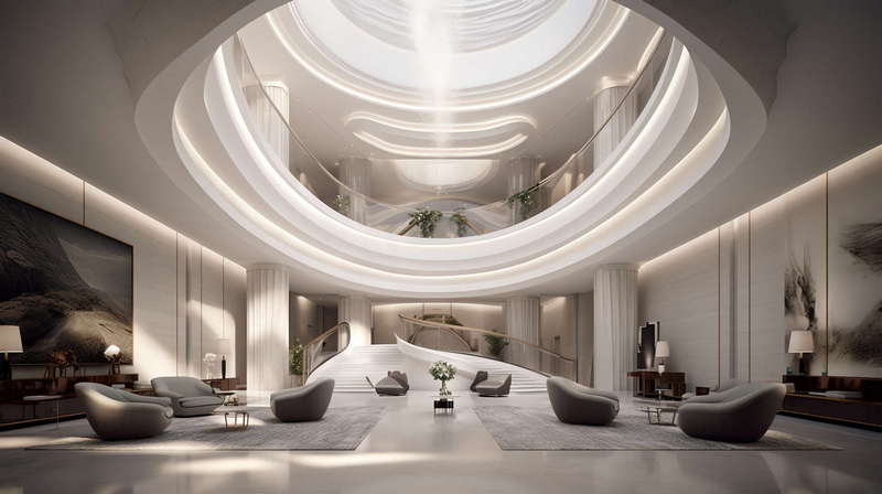 图片[3]-全球设计案例智能库_OJBKAI.COM现代风格白色楼梯Midjourney灵感图库-_设计智库－全球设计案例智能库_OJBKAI.COM-全球设计案例智能库_OJBKAI.COM设计智库