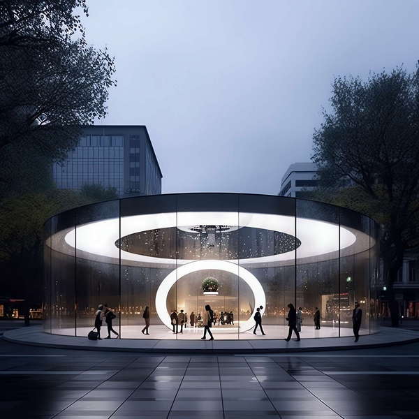 图片[3]-全球设计案例智能库_OJBKAI.COM电子产品旗舰店建筑外观Midjourney灵感图库-_设计智库－全球设计案例智能库_OJBKAI.COM-全球设计案例智能库_OJBKAI.COM设计智库