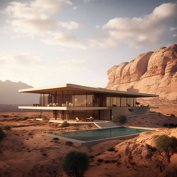 图片[8]-全球设计案例智能库_OJBKAI.COM别墅建筑外观Midjourney灵感图库-_设计智库－全球设计案例智能库_OJBKAI.COM-全球设计案例智能库_OJBKAI.COM设计智库